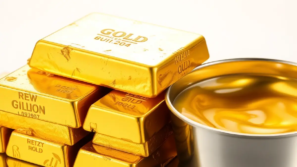 مزایا و معایب طلای آب‌شده