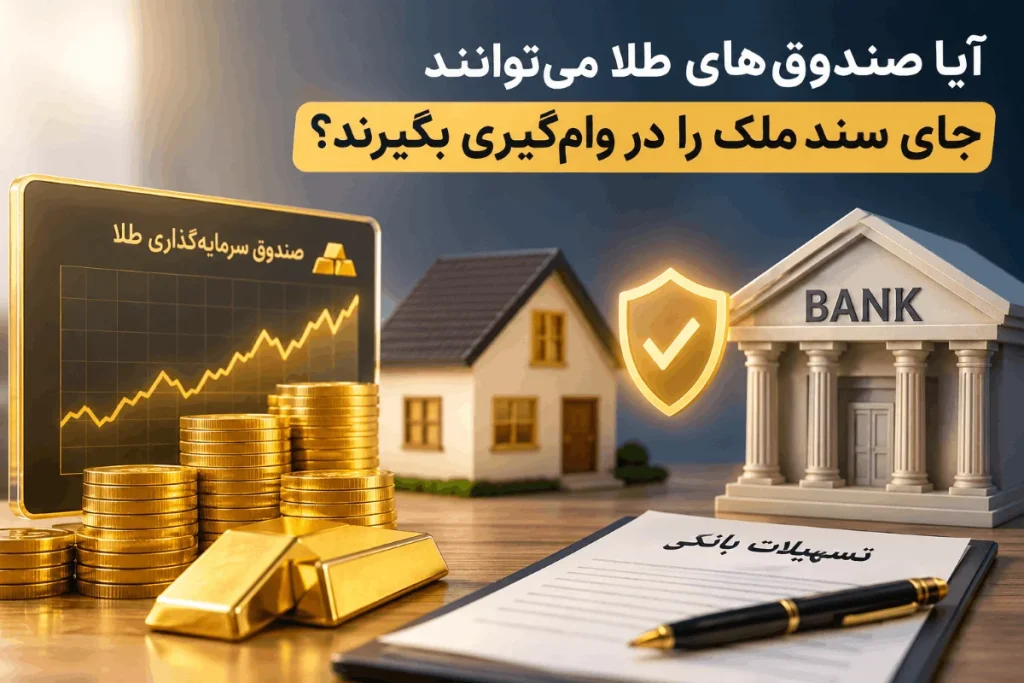 جایگزینی وثیقه صندوق طلا با سند ملک