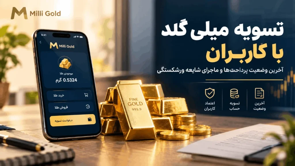 تسویه میلی گلد با کاربران